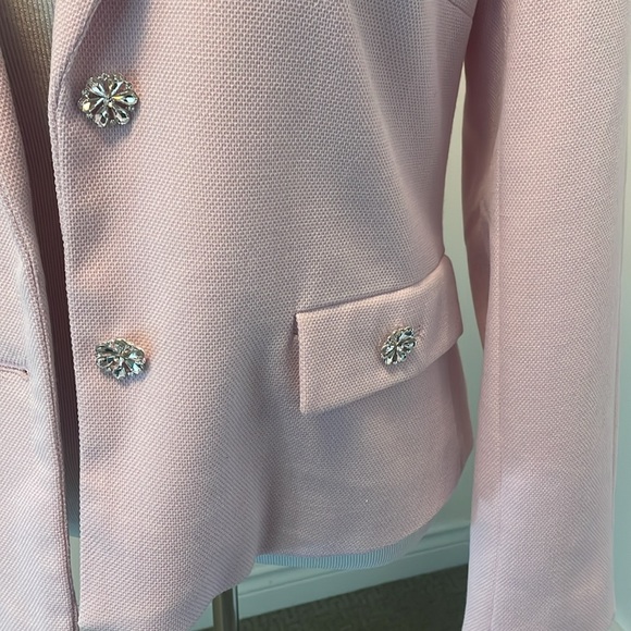 Cropped mauve/pink jacket - Picture 3 of 5